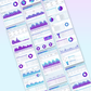 Google Analytics Looker Studio Dashboard - Queen Bee Digital Data Viz